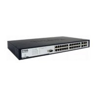  D-Link DES-1228/ME, 24-port Switch 10/100Mbps Fast Ethernet & 2-port 1000Mbts & 2 combo 1