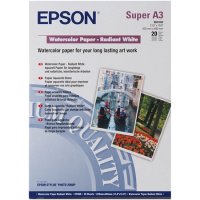  Epson Water  olor Paper-Radiant White A3+ , 190 / 2