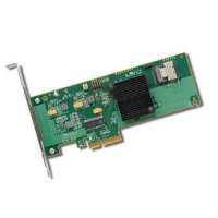  LSI Logic SAS9211-4i SGL PCI-E, 4-port 6Gb/s SAS, RAID 0,1,10 Adapter (LSI00190)