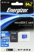   Energizer 64 GB MicroSDXC class 10 UHS-I U3 Ultimate  