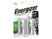  C - Energizer Rech Power Plus 2500 mAh Ni-MH (2 )