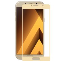    Samsung Galaxy A5 A5200 2017 Ainy Full Screen Cover 3D 0.2mm Gold