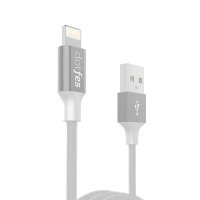   Dotfes USB - Lightning A03 2.5A 1m Grey 14613