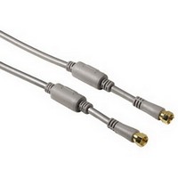  Satellite Connection Cable, F-plug - F-plug, 100 dB, 1.5 m