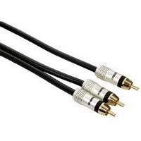  Connecting Cable RCA (phono) Plug - 2 RCA (phono) Plugs, 3 m