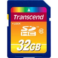   Transcend Secure Digital 32Gb HC Class10 + P2  / TS32GSDHC10-P2