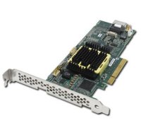  SAS Adaptec ASR-5405 (PCI-Ex8, LP) SAS/SATAII, RAID 0,1,10,5,6,50, 4port(intSFF8087), 256