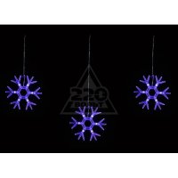  UNIEL ULD-E1503-036/DTA BLUE IP20 SNOWFLAKES-1