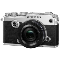    Olympus PEN-F Silver + 14-42mm Black Kit