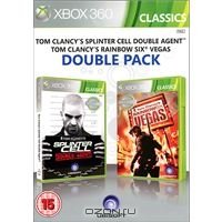    Microsoft XBox 360 Tom Clancy"s: Rainbow Six: Vegas + Splinter Cell: Double Age