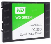 SSD  SSD WD Original Green 2.5" 240Gb SATA III (WDS240G1G0A)