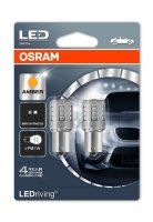   OSRAM LED Standart Amber P21W 12V 2.0W, 2 , 7456YE-02B