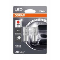   OSRAM LED Standart Red P21W 12V 2.0W, 2 , 7456R-02B (.2)