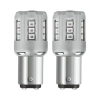   OSRAM LED Premium Red P21/5W 12V 2.0/0.4W, 2 , 1557R-02B (.2)