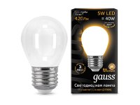  Gauss LED Filament    OPAL E14 5W 420lm 2700  104201105