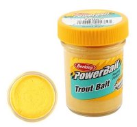   Berkley NATURAL SCENT TROUT BAIT 50gr YELLOW ()