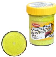   Berkley NATURAL SCENT TROUT BAIT 50gr LIVER - SUNSHINE YELLOW (/-