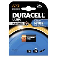  DURACELL CR123 ULTRA (10/50/6000)  1 