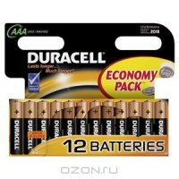    "Duracell",  AA , 12 