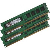 Kingston KVR1333D3E9SK3/3G   DDR3 3Gb (3*1Gb) PC3-10600 1333MHz Kit of 3 CL 9-9-9-12