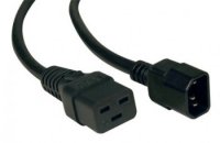  Tripplite (P047-010) AC Power Cord, C19/C14, 100-230V,15A,14Awg SJT - 10"