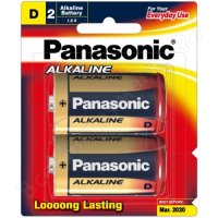  LR20 D Alkaline 1.5  /2 Panasonic 5410853039211