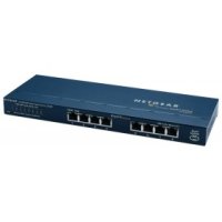  NETGEAR (GS108T-100EUS) 8-port ProSafe Gigabit Smart Switch (8UTP 10/100/1000Mbps)