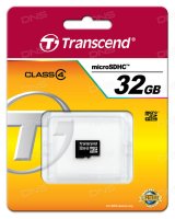   Transcend microSDHC 32  [TS32GUSDC4]