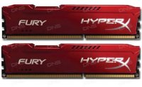   Kingston HyperX FURY Red Series [HX313C9FRK2/16] 16 