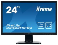  Iiyama 24" ProLite XB2483HSU-B3  VA LED 4ms 16:9 HDMI M/M  HAS Pivot 3000:1 250