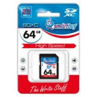   SmartBuy (SB64GBSDXC10) SecureDigital eXtended Capacity Memory Card 64Gb Class10