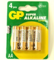  GP 15A-U4 (/LR6/A316) Alkaline ( 4 .  )