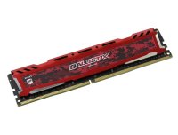  DDR4 16Gb 2x8GB (pc-21300) 2666MHz Crucial Ballistix Sport LT Red CL16 DR x8 BLS2C8G4D26BFSE