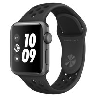 - Apple Watch Nike+ 38mm Space Gray Al/Black (MQ162RU/A)