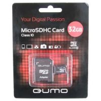   TransFlash 32Gb MicroSDHC Class 10 Qumo, , Retail