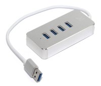  USB 5bites 4xUSB 3.0 - HB34-308SL Silver