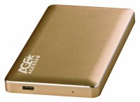    HDD AgeStar 31UB2A16C Aluminium Gold