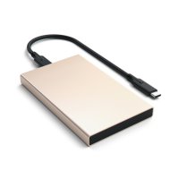   HDD Satechi Aluminum ST-TCDEG HDD 2.5 USB Type C External Gold