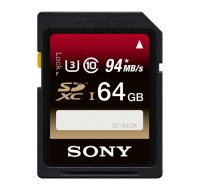   64Gb - Sony UHS-1 Class 10 Secure Digital SF-64UXT2 (!)