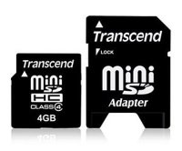   4Gb - Transcend - Micro Secure Digital HC Class 4 TS4GSDMHC4 (!)