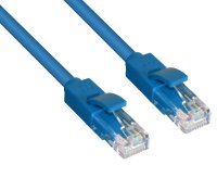   Greenconnect Premium UTP 24AWG cat.5e RJ45 T568B 5m Blue GCR-LNC011-5.0m