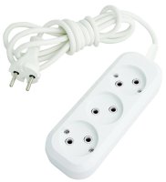  Rexant Optima 3 Sockets 10m White 11-2260