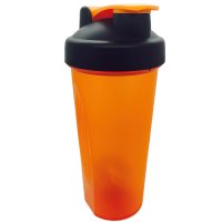   S01-600 600ml Orange Transparent-Black-Orange