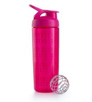  BlenderBottle SportMixer Sleek 828ml Geo Lace Pattern Crimson BB-SMSK-GELP