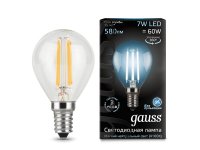  Gauss LED Filament  E14 7W 580lm 4100  103801207