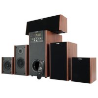  SVEN IHOO T100U Black (5  +Subwoofer,, , FM tuner, USB,SD)