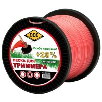    DDE Hard Line 2.4mm x 180m Grey-Red 241-949