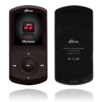  Ritmix (RF-4700-16Gb) Black (A/V Player,FM,16Gb,MicroSD,1.8"LCD,.,USB2.0,Li-Poly)