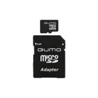   MicroSDHC 16GB QUMO Class10 + adp [QM16GMICSDHC10]