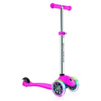  Y-SCOO Globber Primo Plus Titanium Neon Pink   